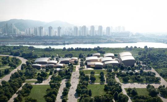 국립민속박물관 세종 이전 건립사업 건축 설계공모 당선작 조감도. 국립민속박물관 제공