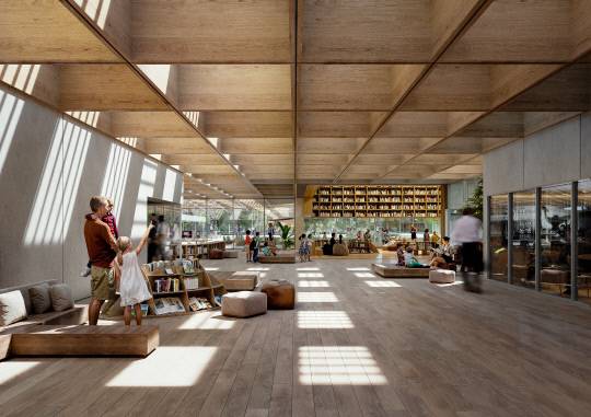 국립민속박물관 세종 이전 건립사업 건축 설계공모 당선작 조감도. 국립민속박물관 제공