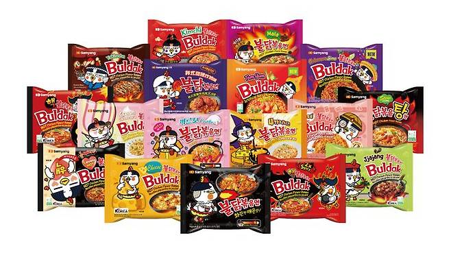불닭볶음면 제품 이미지ⓒ삼양식품