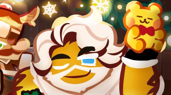 산타클로스 콘셉트는 에그노그맛 쿠키가 가져갔다