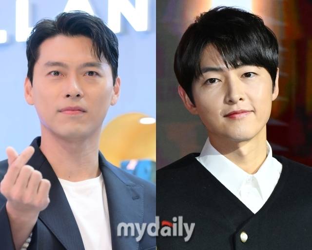 배우 현빈, 배우 송중기/마이데일리 DB