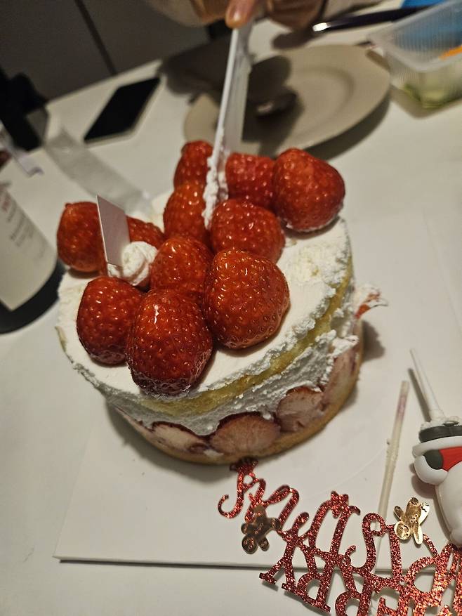 메리 크리스마스 케이크