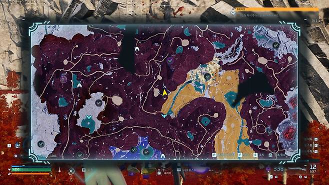 - 해당 위치에서 위아래로 움직이다 보면 찾을 수 있다