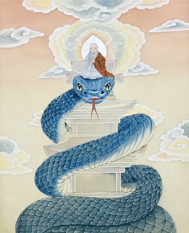 최지원의 ‘비암’. 국가유산청