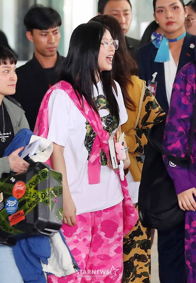 뉴진스 하니 '민지 언니!'[★포토]