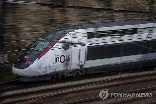 프랑스 고속철도 TGV [EPA 연합뉴스 자료사진. 재판매 및 DB 금지]