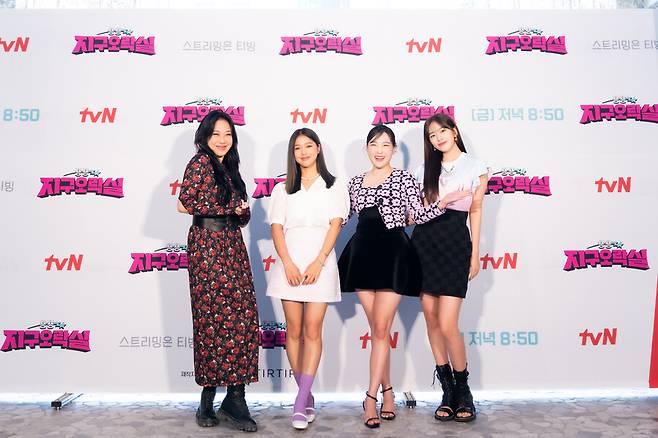 ▲ 이영지, 미미, 이은지, 안유진(왼쪽부터). 제공| tvN