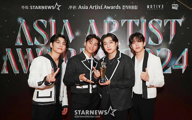 데이식스, 2024 AAA 베스트 아티스트 선정[★포토]
