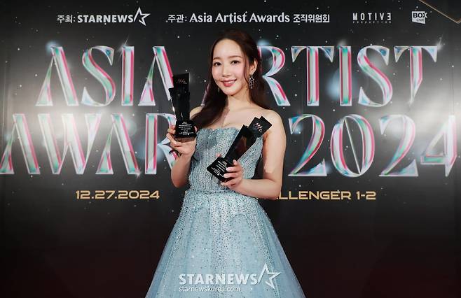 박민영, 2024 AAA 2관왕![★포토]
