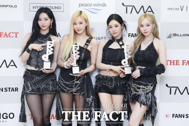 에스파가 지난 5월 공개한 'Supernova'는 올해 최고 히트곡으로 등극했다. 멜론 일간차트에서 무려 99일 1위를 차지했고 주간차트 15주 연속 1위로 멜론 역대 최장 기간 신기록을 세웠다. /장윤석 기자