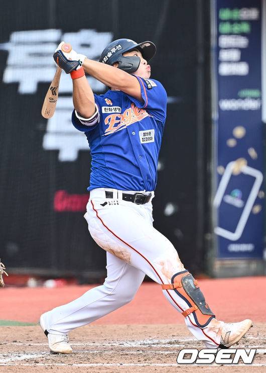 [OSEN=이석우 기자] 한화 문현빈. 2024.09.15 / foto0307@osen.co.kr