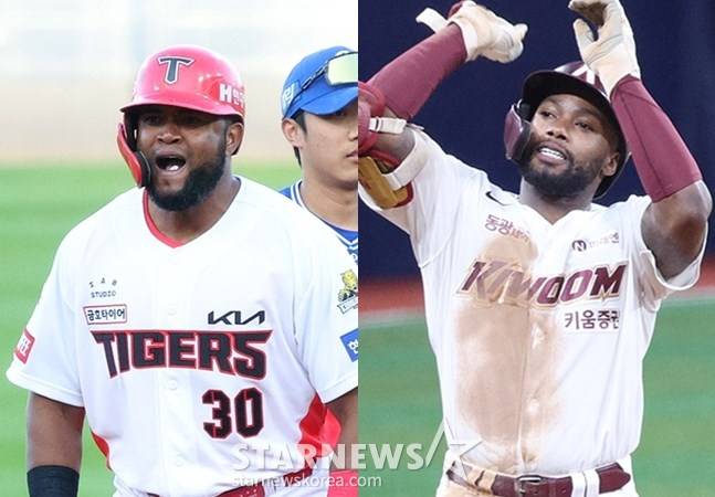 소크라테스 브리토(왼쪽)와 로니 도슨. /사진=김진경 대기자