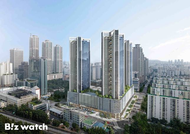 목동 주거복합시설 프로젝트 조감도/자료=삼성물산 제공
