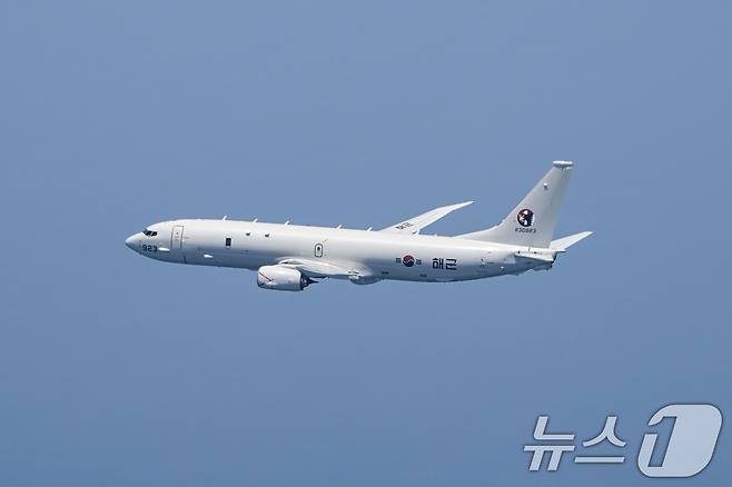 해상초계기-Ⅱ P-8A '포세이돈'. (해군 제공) 2024.6.19/뉴스1