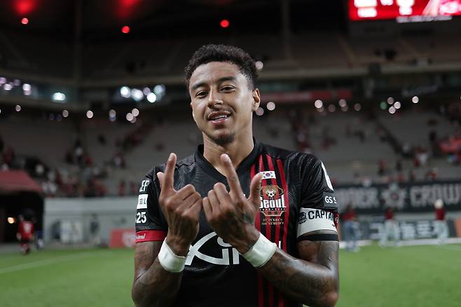 서울월드컵경기장/ K리그1/ FC서울 vs 강원FC/ 서울 린가드/ 사진 곽동혁