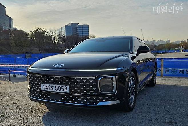 2025년형 디 올 뉴 그랜저 LPG. ⓒ데일리안 정진주 기자