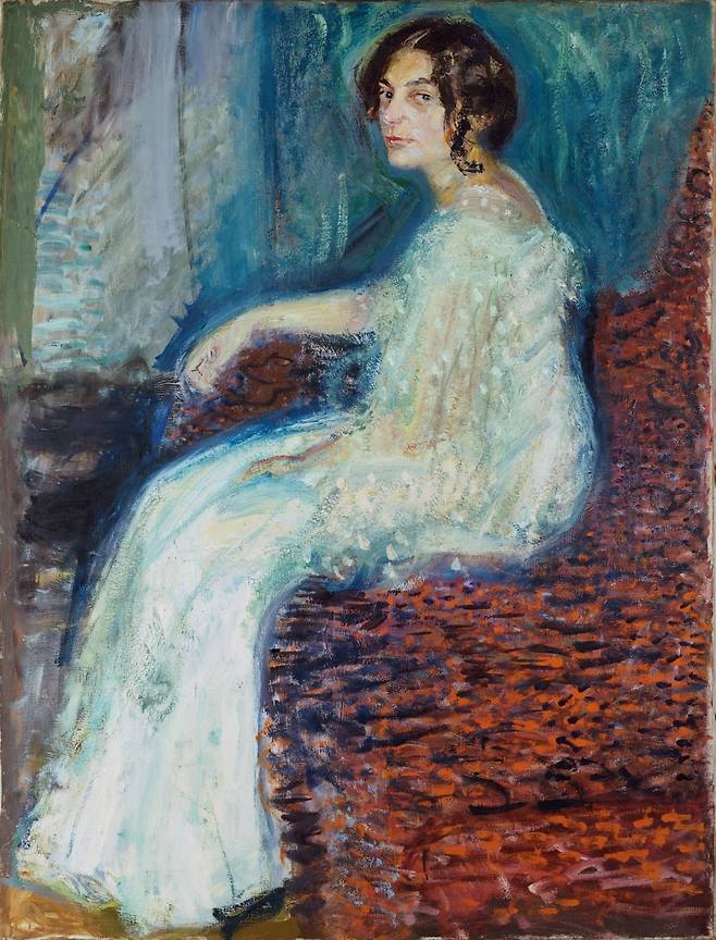 리하르트 게를스틀, '헨리카 콘의 초상', 1908, ©Leopold Museum, Vienna