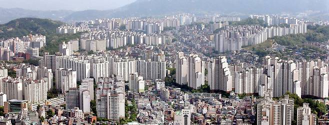 서울 시내 아파트 전경. 연합뉴스