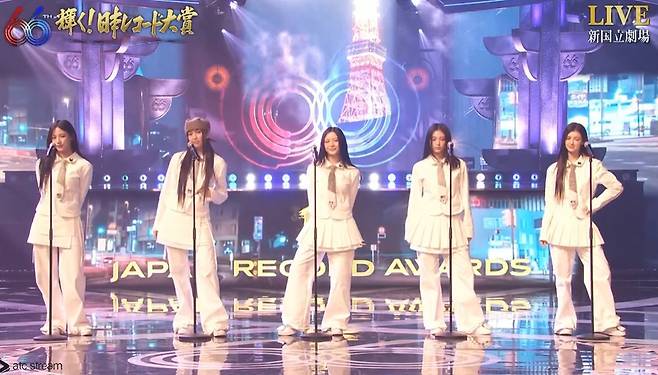 일본 레코드대상 방송화면 캡처