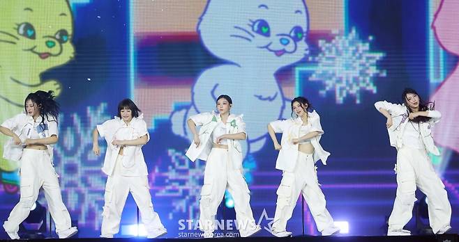 뉴진스 '무대가 제일 행복해!'[AAA 스페셜 포토]