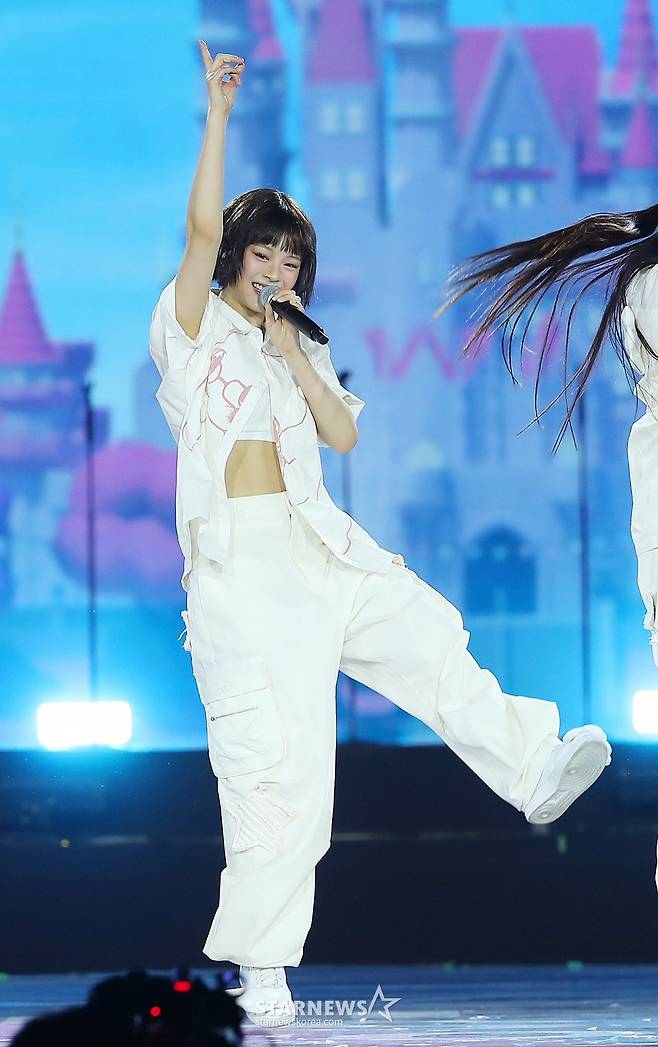 뉴진스 하니 '귀여움 가득 단발 하니'[AAA 스페셜 포토]