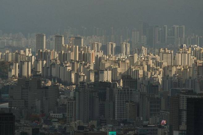 서울 시내 아파트 모습. 연합뉴스