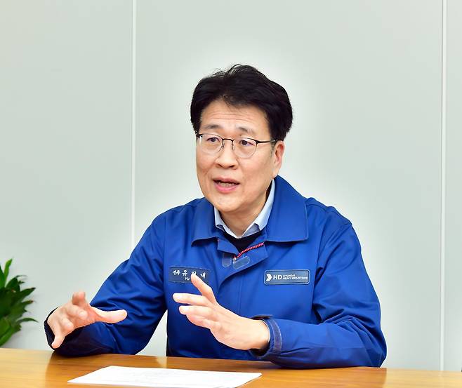 유정대 HD현대중공업 엔진기계사업부 전무. /HD현대중공업 제공