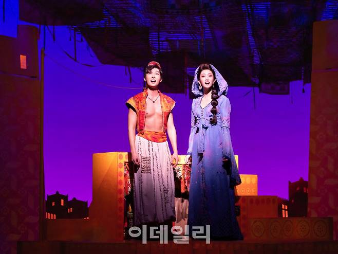 뮤지컬 ‘알라딘’ 공연의 한 장면(사진=에스앤코)