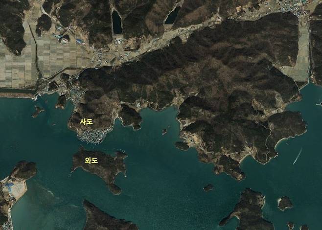 전남 고흥군의 사도와 와도. 전남도 제공