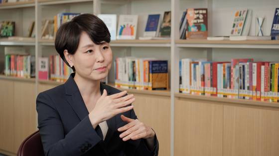 주은연 삼성서울병원 신경과 교수가 중앙일보 VOICE팀과 인터뷰하고 있다.