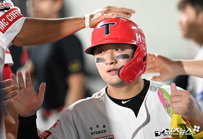 KIA 내야수 윤도현은 2025시즌을 향한 힘찬 다짐을 했다. 동기 김도영처럼 잠재력을 터트리려 한다. 엑스포츠뉴스 DB