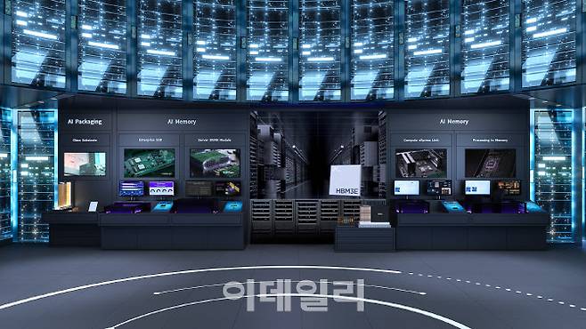CES 2025 SK하이닉스 전시 조감도.(사진=SK하이닉스)