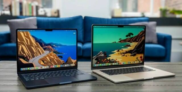 M3 기반 13, 15인치 맥북 에어 (사진=씨넷)