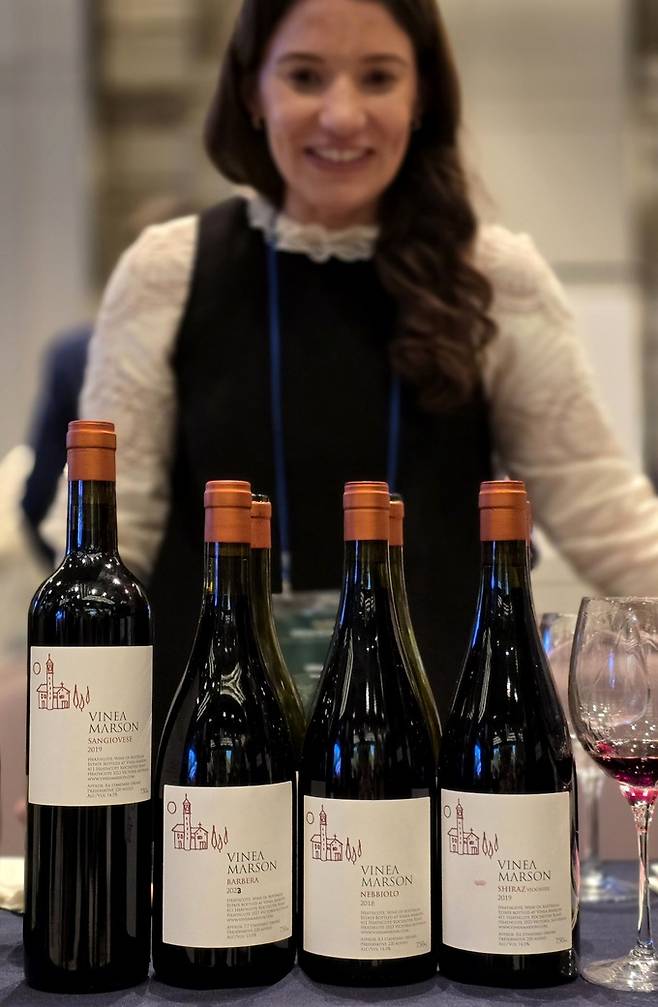 히트코트 산지 Vinea Marson &nbsp;산지오베제, 바르베라, 네비올로, 쉬라즈. 최현태 기자