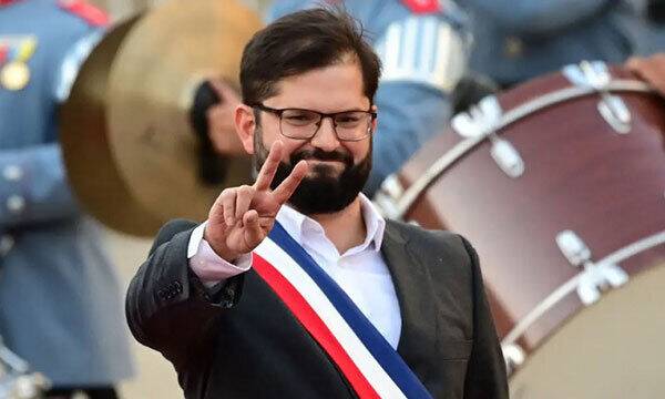 가브리엘 보리치 칠레 대통령. 2021년 35세의 젊은 나이로 대통령에 당선됐다. 게티이미지 제공