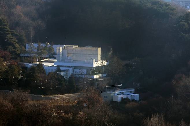 지난 4일 오전 서울 용산구 대통령 관저 일대에 적막감이 흐르고 있다. 사진=뉴스1