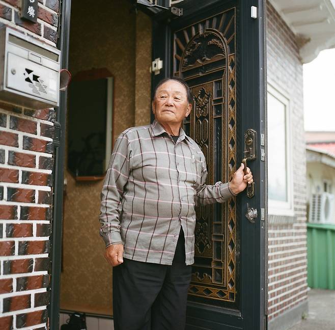 속초시 아바이마을에 사는 실향민 김철환씨(85).ⓒ한나윤