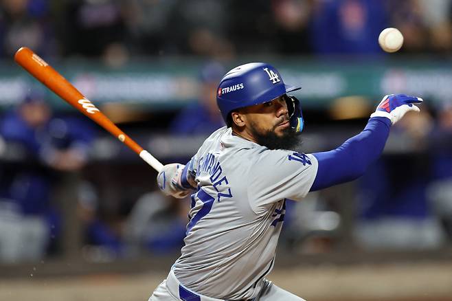 LA 다저스 테오스카 에르난데스. AFP연합뉴스