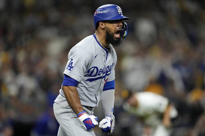 테오스카 에르난데스는 3년 6600만달러에 LA 다저스와 재계약했다. AP연합뉴스