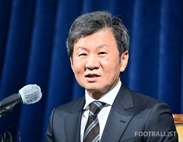 정몽규 대한축구협회장 후보. 서형권 기자