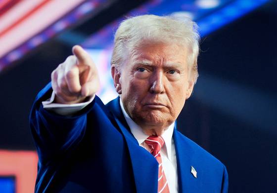 오는 20일 제47대 미국 대통령에 취임하는 도널드 트럼프 당선인. [REUTERS=연합뉴스]