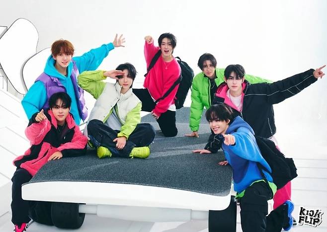 JYP엔터테인먼트 신인 보이그룹 킥플립(KickFlip).(JYP 제공)