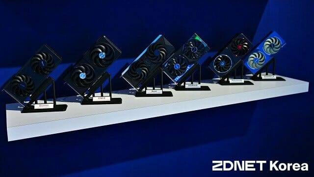 인텔 아크 B570 탑재 그래픽카드. 이달 중 출시 예정이다. (사진=지디넷코리아)