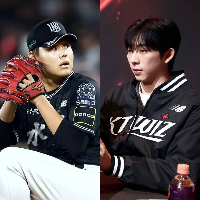 KT 소형준-오원석. KT 제공