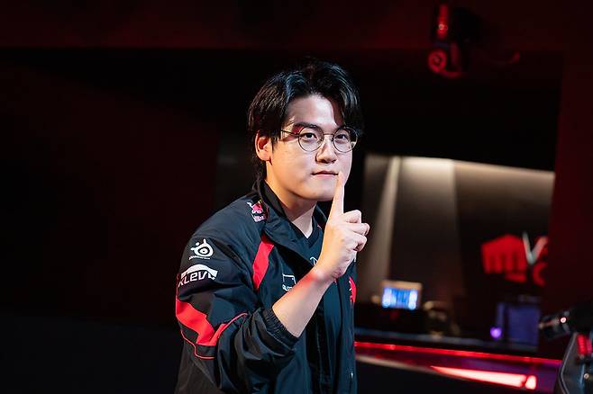 T1 '구마유시' 이민형. LCK 제공