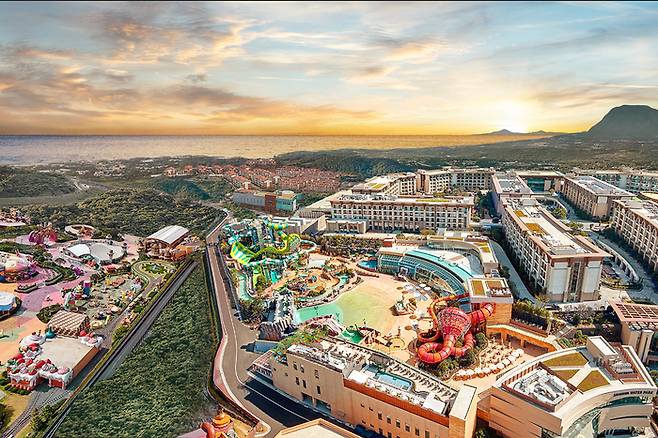 호텔 전경 / 사진=제주신화월드