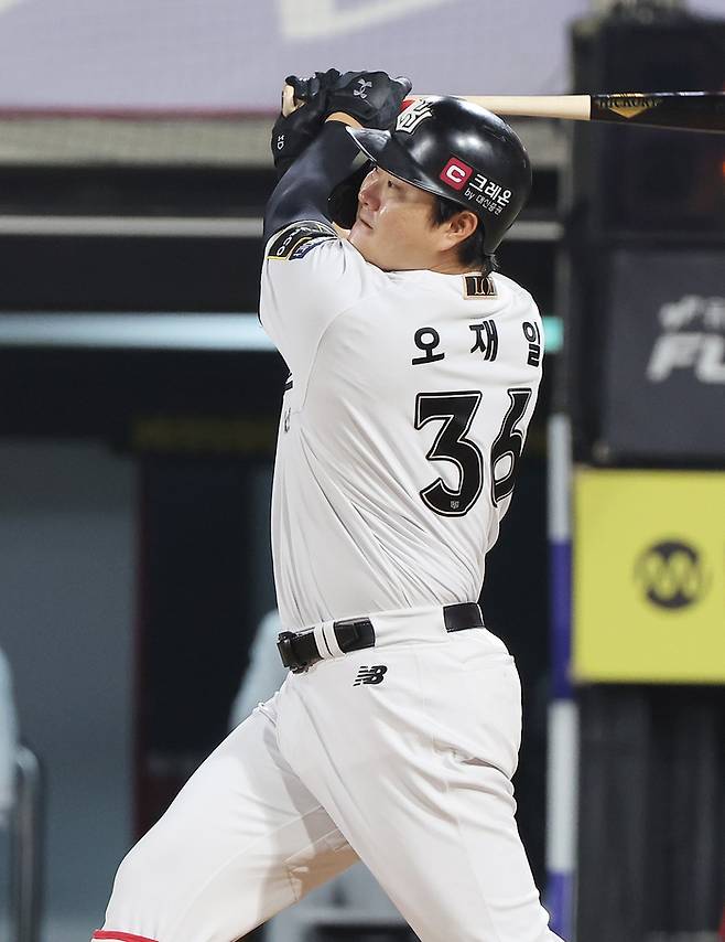 KT 오재일. 연합뉴스