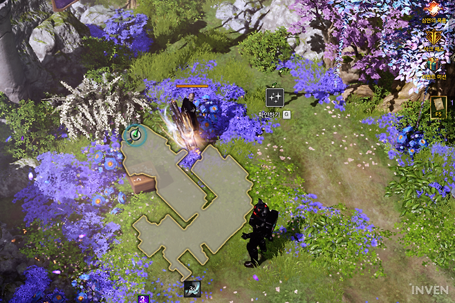 ▲ 배꽃주를 마시고 들어갈 수 있는 '숨겨진 공간' 위치