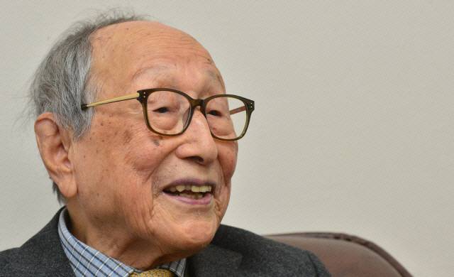 ▲ 김형석 연세대 명예교수.