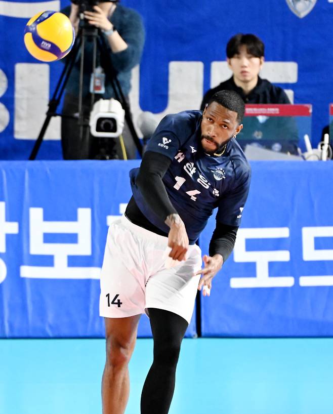 대한항공 요스바니. 한국배구연맹